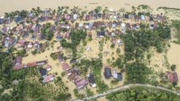 Banjir berdampak kepada ratusan KK. 