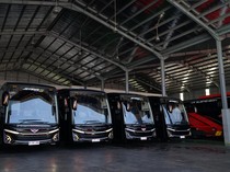 PO Juragan99 Trans Rilis 4 Bus Baru untuk Angkutan Mudik, Pakai Sasis Mercy