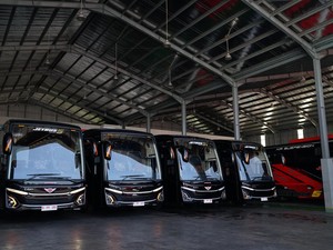 PO Juragan99 Trans Rilis 4 Bus Baru untuk Angkutan Mudik, Pakai Sasis Mercy