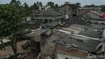 Puluhan Rumah Rusak Imbas Angin Puting Beliung di Cikarang Barat