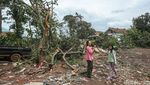 Puluhan Rumah Rusak Imbas Angin Puting Beliung di Cikarang Barat