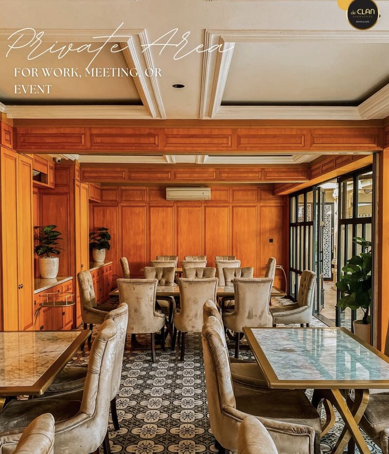 Restoran dengan ruang privat
