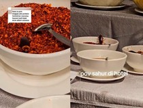 Sahur di Hotel, Wanita Ini Temukan Kecoak Hidup di Wadah Chilli Flakes