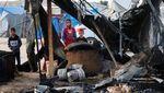 Serangan Terbaru Israel Hancurkan Pengungsian di Khan Younis Gaza
