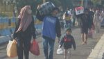 Suasana Arus Mudik di Pelabuhan Jangkar Situbondo