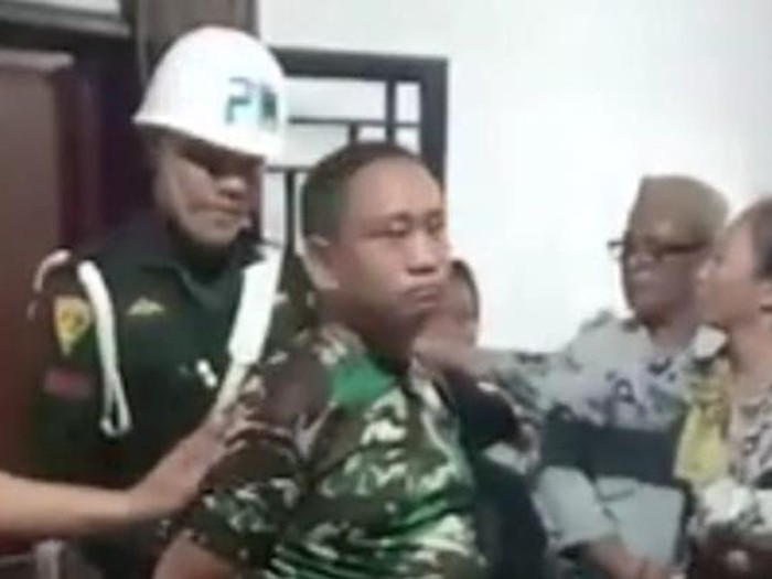Tampang diduga oknum TNI yang menembak tiga polisi di Lampung