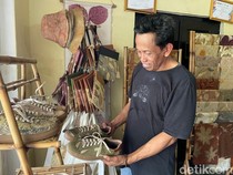 Upaya Sepatu Dahon Pangandaran Melenggang ke Pasar Dunia