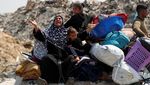Belum Lama Pulang, Warga Gaza Kembali Mengungsi