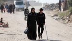 Belum Lama Pulang, Warga Gaza Kembali Mengungsi