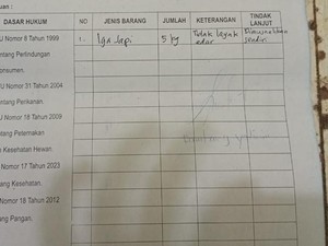 Pedagang Bantah Ada Temuan Daging Busuk 10 Kg di Pasar Bendungan: Itu Tulang