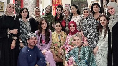 8 Foto Geng Artis Kepompong Bukber, Dihadiri Mayangsari Hingga Krisdayanti