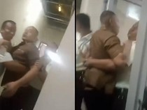 Video: Heboh 2 Anggota DPRD Medan Berkelahi di Kamar Mandi Seusai Rapat