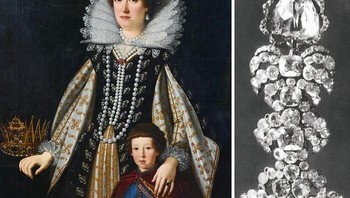 Berlian Florentine, berlian kuning seberat 137,27 karat asal India, pernah menjadi bagian dari Permata Mahkota Austria. Setelah Perang Dunia I, Kaisar Charles I mengasingkannya, lalu dicuri dan dibawa ke Amerika Selatan. Rumor menyebutkan berlian itu kemudian dipotong ulang dan dijual pada tahun 1920-an. Foto: Boredpanda