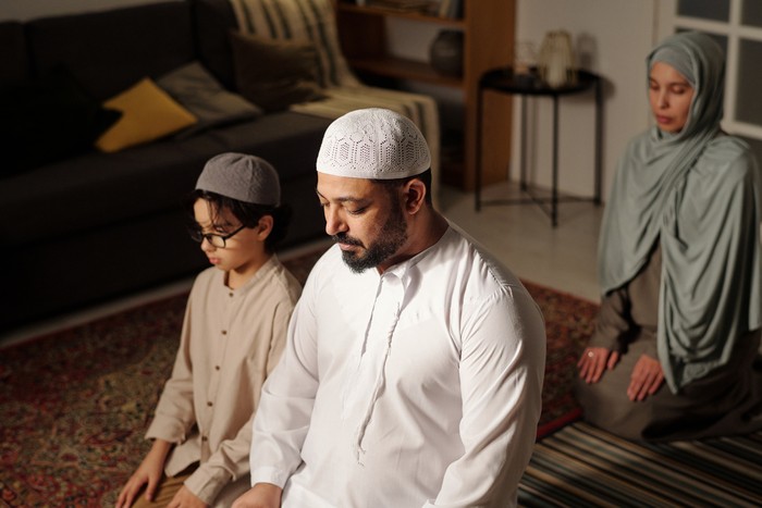 Ilustrasi Muslim Salat