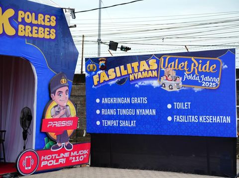 Kapolri cek kesiapan mudik dan Valet and Ride Polda Jateng, Rabu (19/3/2025).