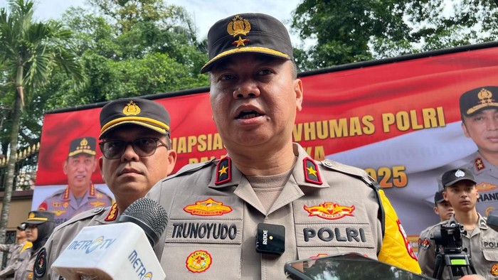 Karo Penmas Divisi Humas Polri Brigjen Trunoyudo Wisnu Andiko (Ondang/detikcom)