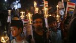 Cerianya Anak-anak Ikuti Kirab Nuzulul Quran di Banten