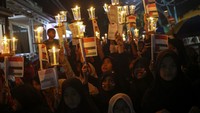 Kegiatan yang diikuti ratusan warga dan rutin digelar setiap tahunnya tersebut dalam rangka memperingati Nuzulul Quran 1446 Hijriah.  