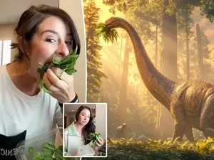 Makan Sayur ala Dinosaurus Lagi Tren di Media Sosial