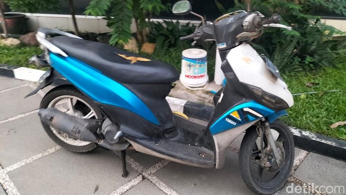 Motor hasil curian bocah SD di Gresik
