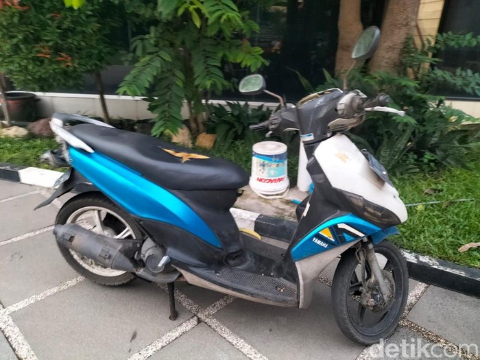Motor hasil curian bocah SD di Gresik