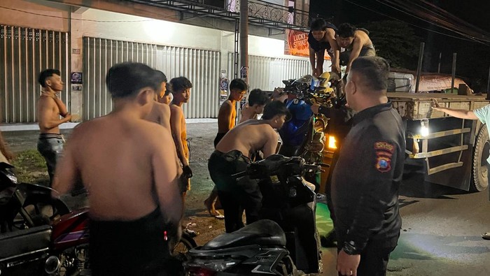 Pelaku balap liar di Gresik