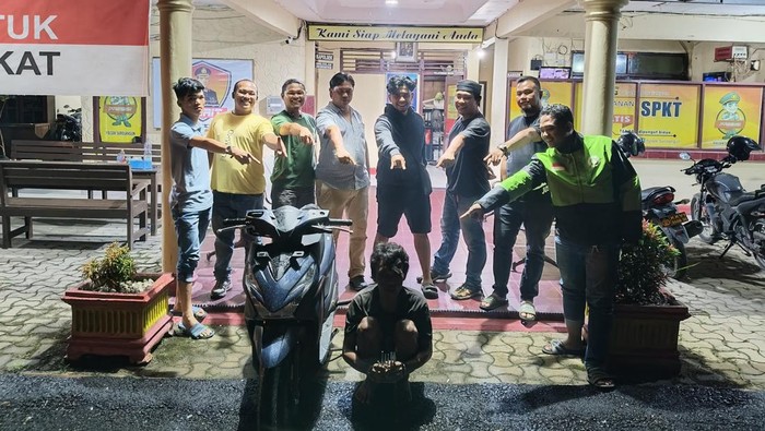 Pencuri motor Danramil di Sarolangun, Jambi, diamankan polisi