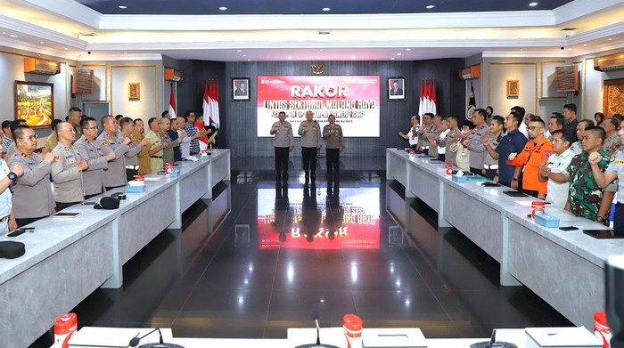 Rakor Lintas Sektoral Polresta Malang Kota