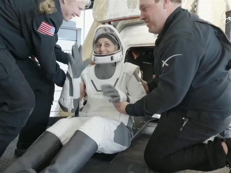 Momen 2 Astronaut NASA Pulang ke Bumi Usai Terdampar 9 Bulan