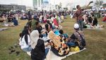 Suasana Buka Puasa di Padang MBK 1 Malaysia