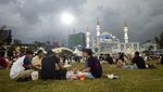 Suasana Buka Puasa di Padang MBK 1 Malaysia