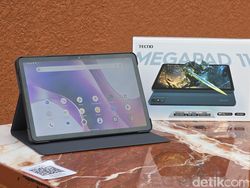 Unboxing Tecno Megapad 11, Tablet 4G Harga Rp 2 Jutaan