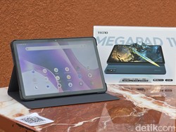 Review Tecno Megapad 11: Tablet untuk Pemula, Sudah Ada Fitur AI