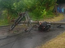 Pegawai Kontrak DLH Karangasem Tewas Tertimpa Tiang Listrik