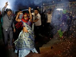 Warga India Rayakan Kembalinya Astronaut Suni Williams ke Bumi