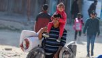 Warga Palestina Ngungsi Lagi Saat Israel Kembali Bombardir Gaza