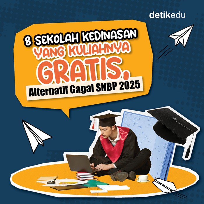 8 Sekolah kedinasan yang kuliahnya gratis, alternatif gagal SNBP 2025
