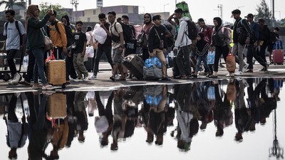 Pelabuhan Tanjung Emas Mulai Ramai Pemudik