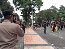 4 Orang Diamankan dari Aksi di Semarang, Kapolrestabes Sebut Ada Provokasi