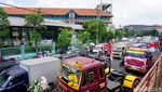 Demo Sopir Truk soal Pembatasan Angkutan Barang