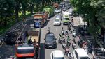 Demo Sopir Truk soal Pembatasan Angkutan Barang