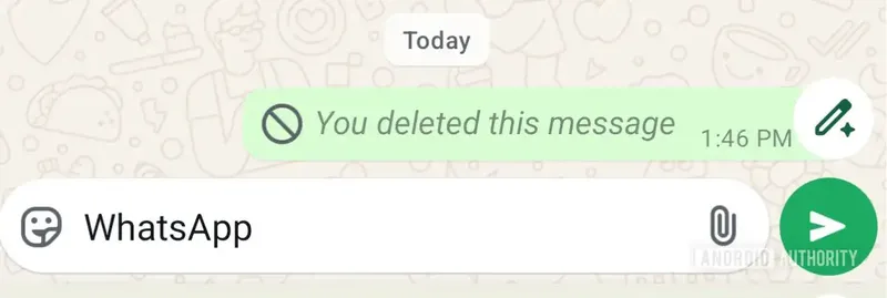 Fitur 'AI Rewrite' di WhatsApp