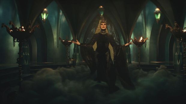 This image released by Disney shows Rachel Zegler in a scene from 