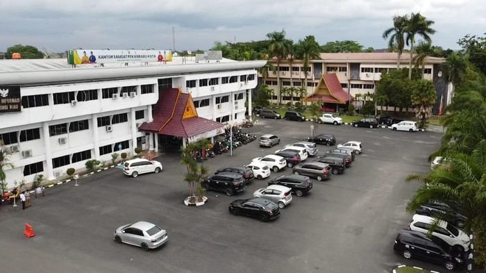 Kantor Samsat Gajah Mada, Pekanbaru, Riau. (Dok Ditlantas Polda Riau)