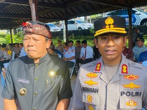 Amankan Nyepi-Idul Fitri, Polres Karangasem Siapkan 3 Pos-Ratusan Personel