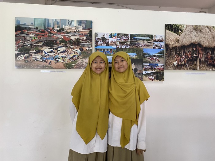 Keke Adimar Putri dan Kiki Adimar Putri, si kembar dari SMA Unggulan CT Arsa Sukoharjo yang berhasil diterima di IPB University jalur SNBP.