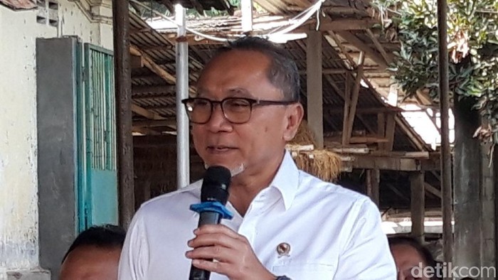 Menteri Pangan Zulifli Hasan di UD Pramono Boyolali, Kamis (20/3/2025).