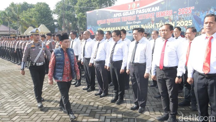 Operasi Ketupat Semeru 2025 Polres Mojokerto