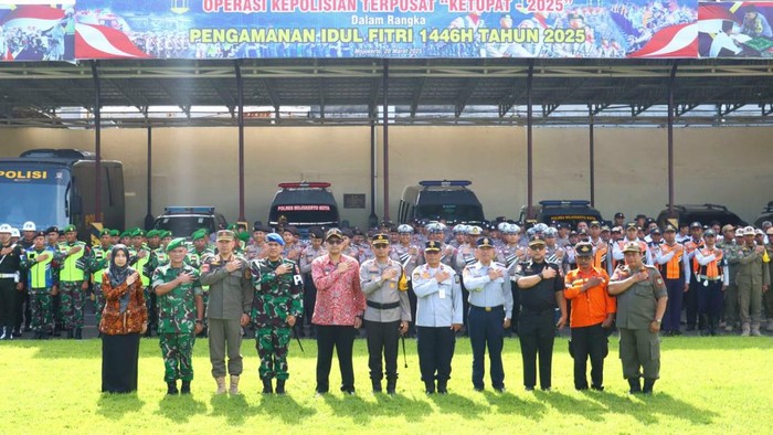 Operasi Ketupat Semeru di Polres Mojokerto Kota