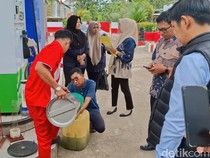 Pastikan Takaran Kualitas BBM, Polisi-Disperindag Lubuklinggau Sidak SPBU